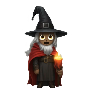 Path of exile witch with Santa hat sticker