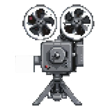 film projector sticker