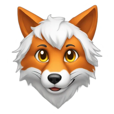 Gamer Fox sticker