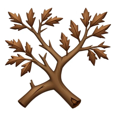 broken branch sticker