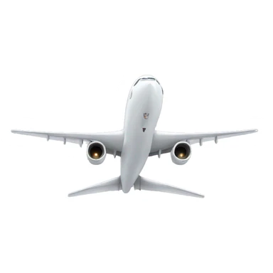 shocked emoji airplane sticker