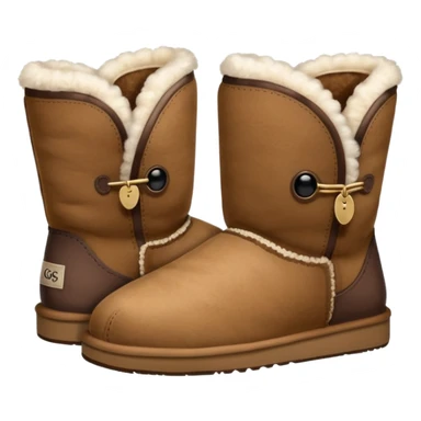 Give me some uggs and make them small sticker