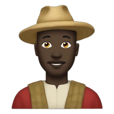 Mamadou de la cité sticker