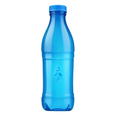 A blue bottle of prime hydration drink sticker