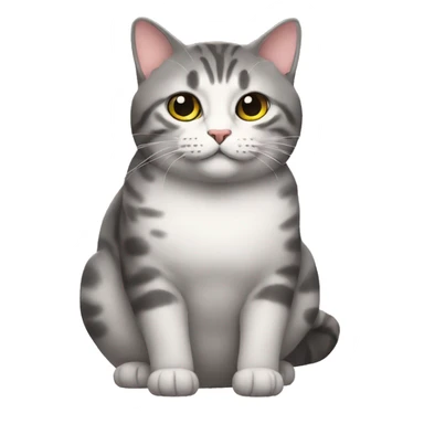 Gros chat sticker