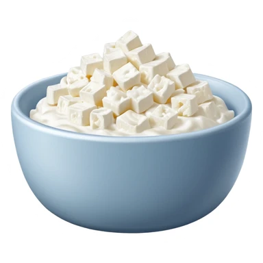 Cottage cheese sticker