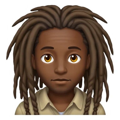 Dread head sticker