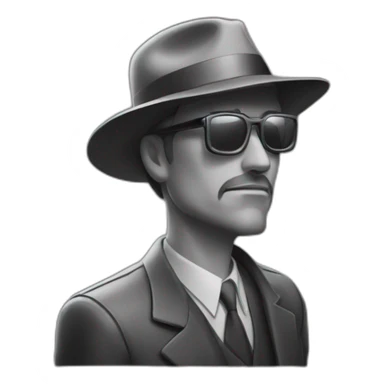 AWP neo-noir + letter « adlk » sticker