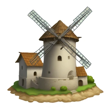 Molino viento sticker