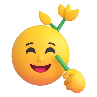 investment 3D emoji style sticker