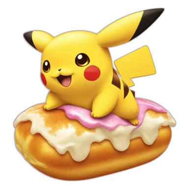Pikachu éclair sticker