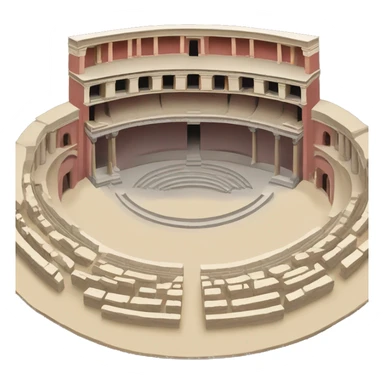 Ancient Greek Epidauros theatre sticker