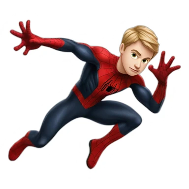 White boy spiderman ac Milan sticker