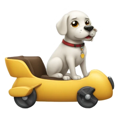dog ride on deal sticker