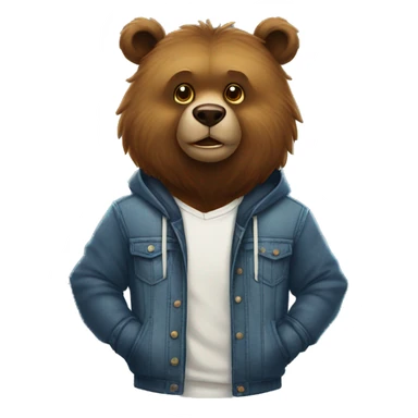 Urso com roupa do homem aranha sticker