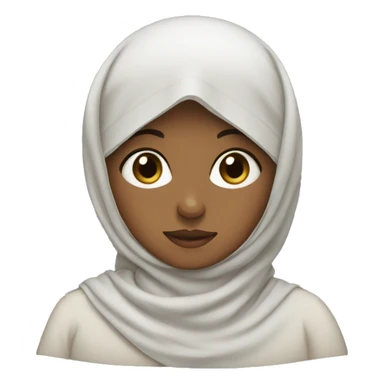girl in hijab sticker