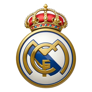 Emoji do brasão do real madrid sticker