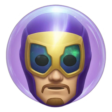 Electric bubble glass mysterio sticker