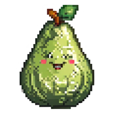 happy pear sticker