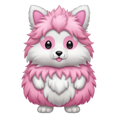 Furfrou, full body sticker