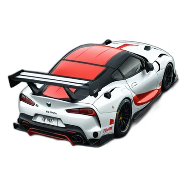 Super GT Supra sticker