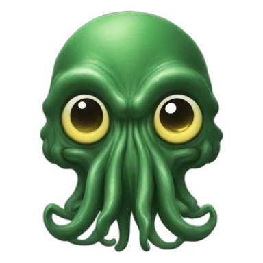 Cthulhu in Star Trek sticker