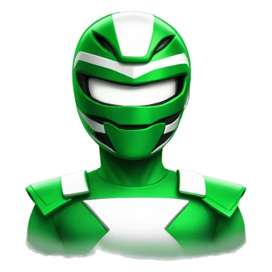 Green power ranger sticker