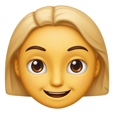 Emoji that is smirking 😏 and wiggling its eyebrows seductively sticker