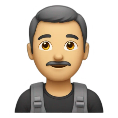 homme qui fait un zero avec ses doigts sticker