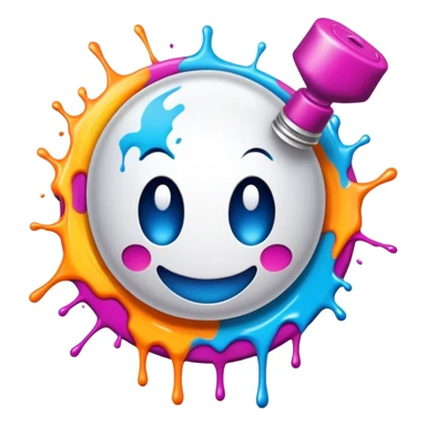 Graffiti art spray paint  sticker