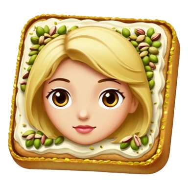 Rose pista blondie sticker