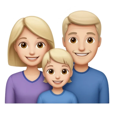 fater, mother, sister, brother sticker