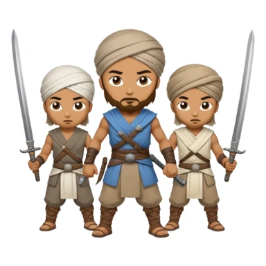 Desert Warriors sticker