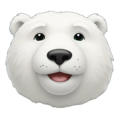 Ours polaire sticker