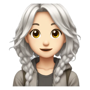 cute anime girls  sticker