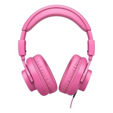 Pink Headphone other model sticker