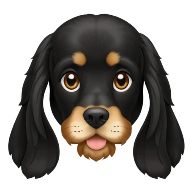 Russian Cocker Spaniel sticker