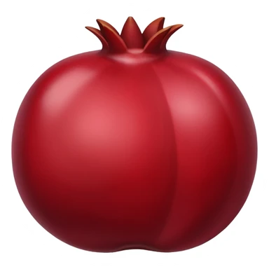 juicy, dark pomegranate sticker