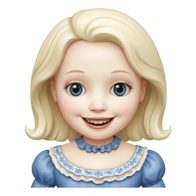
Talking doll – Creepy smile











 sticker