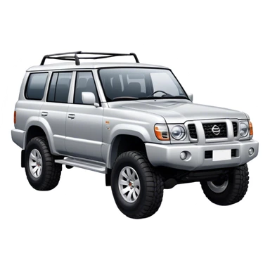 Nissan Patrol - Nissan (Model Year: 2022) (Iconic colour: Silver) sticker