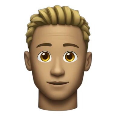 Neymar souleve le ballon dor sticker