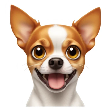 Angry redhead chihuahua sticker