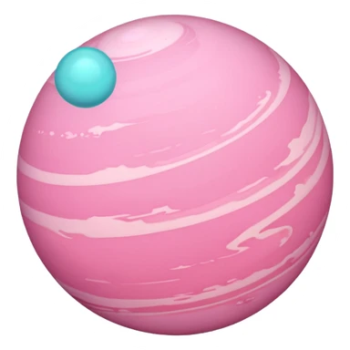 pink uranus sticker