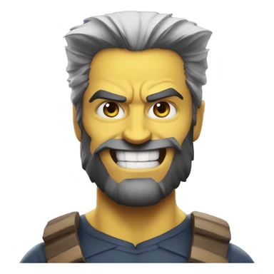 Wolverine x-men sticker