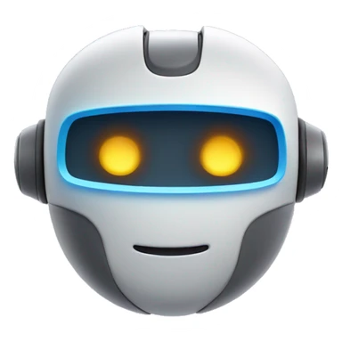 Chat bot with sparks  sticker