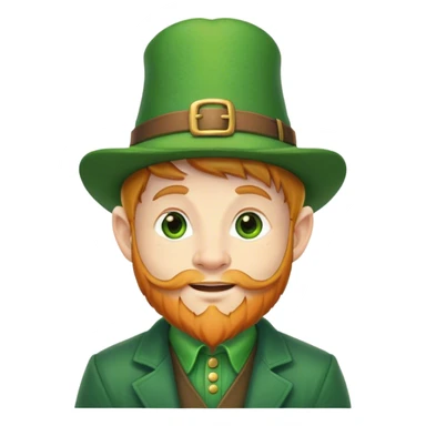 St Patrick’s day leprecaun sticker