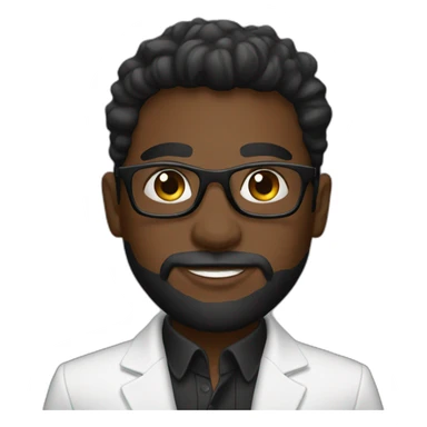 black accessories sticker