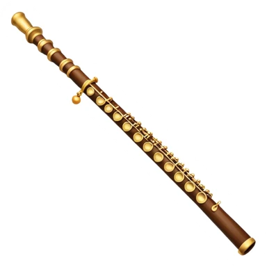 Krishna’s flute sticker
