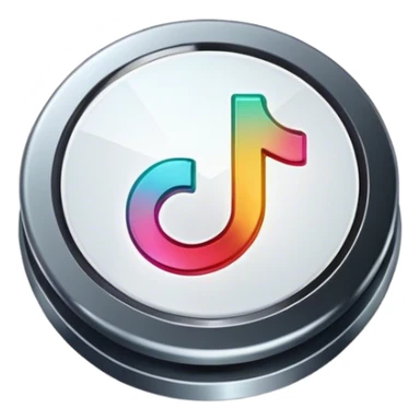 Tiktok verified tik button sticker
