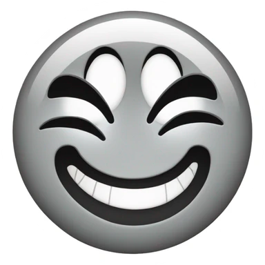 smiley face making sign of cross sticker